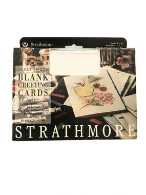NWOT Strathmore 20 Blank Greeting Cards & Envelopes